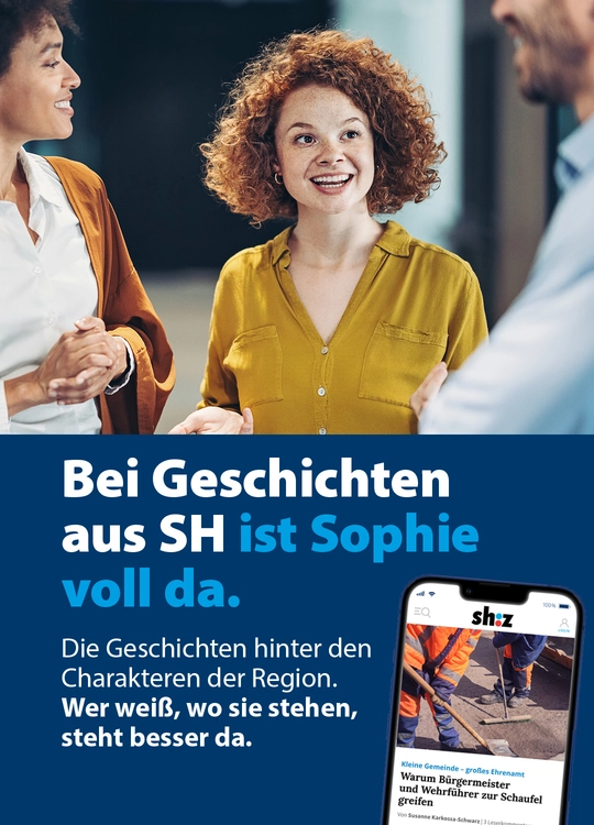 Bei Geschichten aus SH ist Sophie voll da.