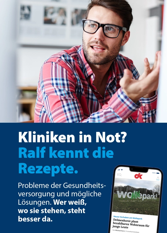 Kliniken in Not? Ralf kennt die Rezepte.