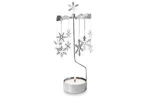 Teelicht Karussel "Schneeflocke"