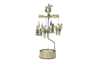 Teelicht Karussell Rentier