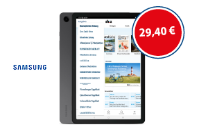 Samsung Tab A9+ für 29,40 €