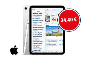 iPad 10 inkl. Pen für 34,40 €
