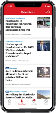sh:z News-App, Ansicht 2